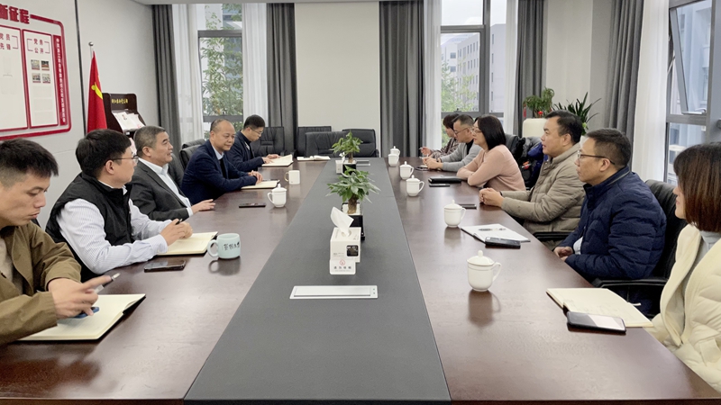 省糧油進出口公司總經(jīng)理宋耀華、益海嘉里浙江公司總經(jīng)理杜海濤一行到訪浙江農合