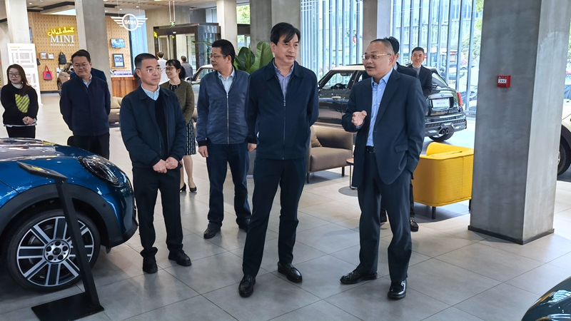 陳利江到金昌汽車開展&ldquo;大走訪大調研大服務大解題&rdquo;活動